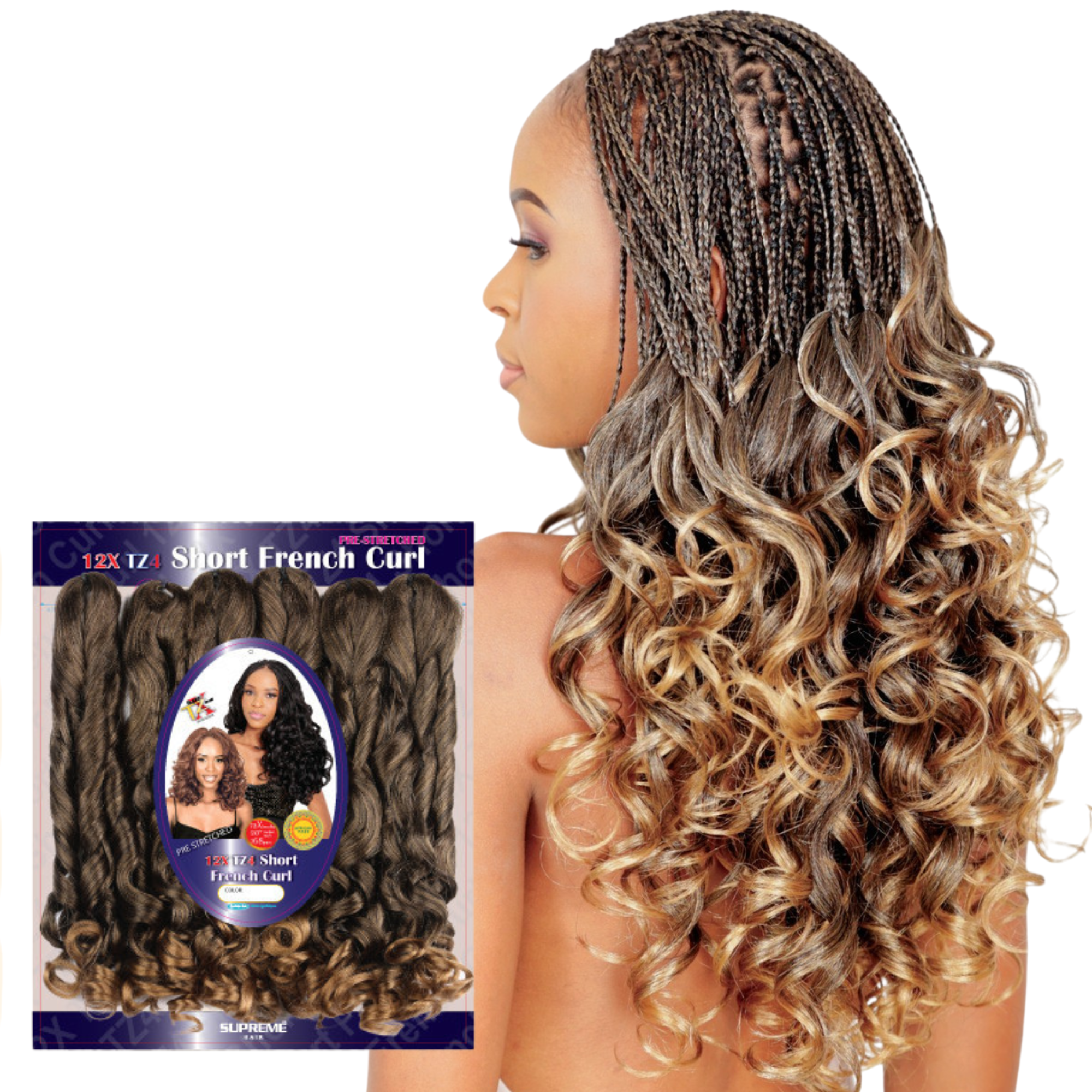 Supreme Hair Pre-Stretched 3X Yanky Crochet Twist - Lightweight Supreme Hair Pre-Stretched 3X Yanky Crochet Twist - Lightweight