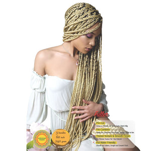 Supreme Hair Pre-Stretched Super X TZ60'' Braid | Lightweight, Tangle-Free, Easy to Install BOHO Braiding Hair Extensions | Natural Look & Soft Feel | Perfect for Protective Hairstyles